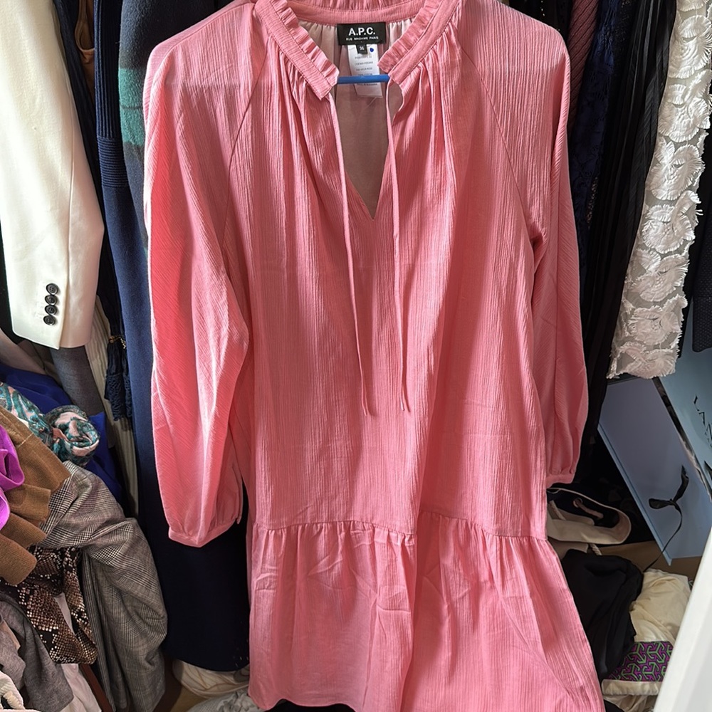 APC pink dress size 36